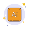 Logo of the software Illustrator